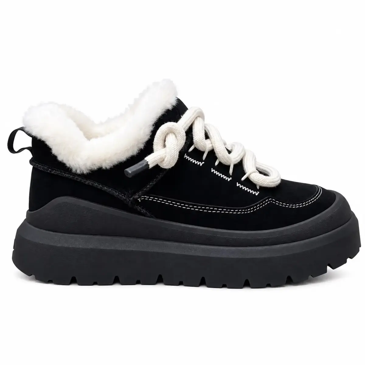 Мужские UGG Heritage Utility Sneaker Black — Black