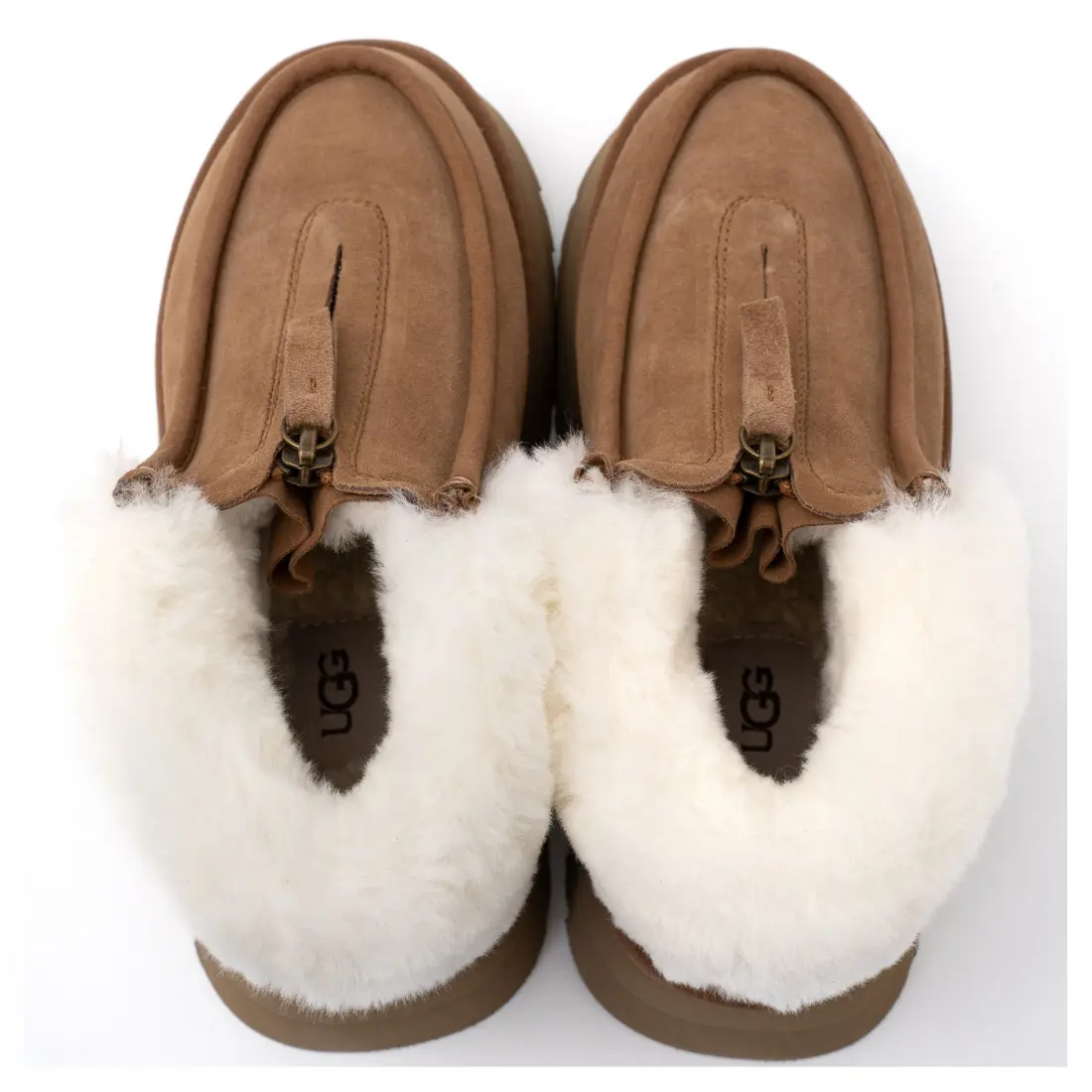 Funkette Platform Boots — Chestnut