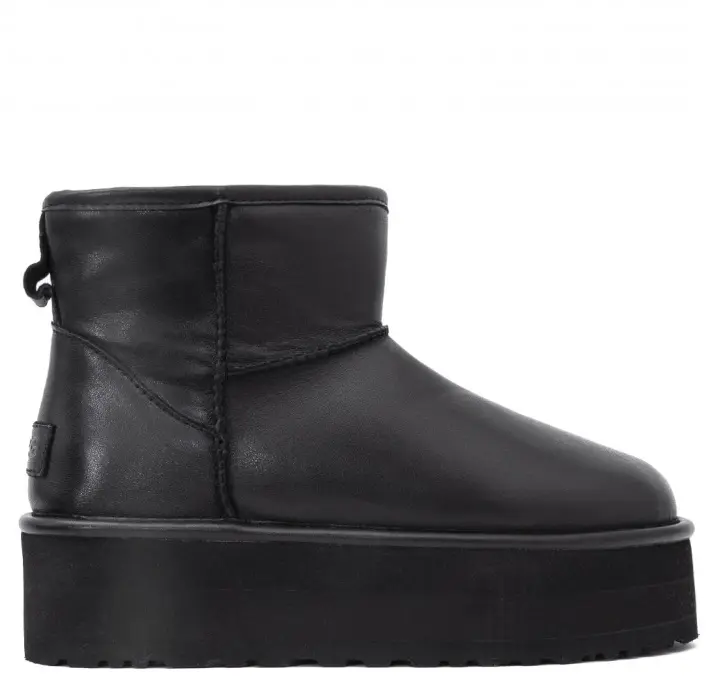 Mini Platform Boot Mini platform boot - ultra matte black — Mini platform boot - ultra matte black