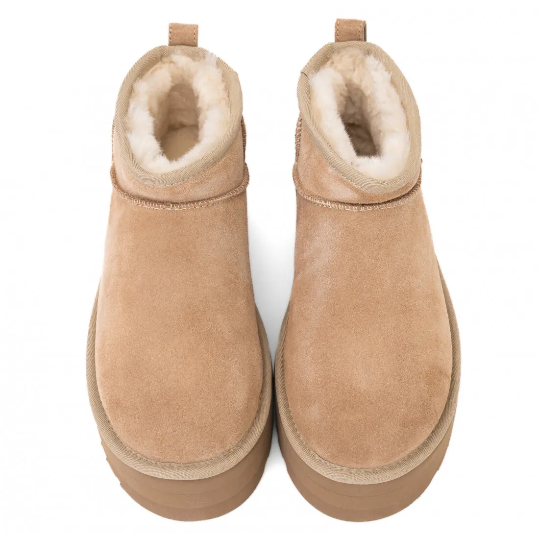 Ultra Mini Platform Boot — Sand