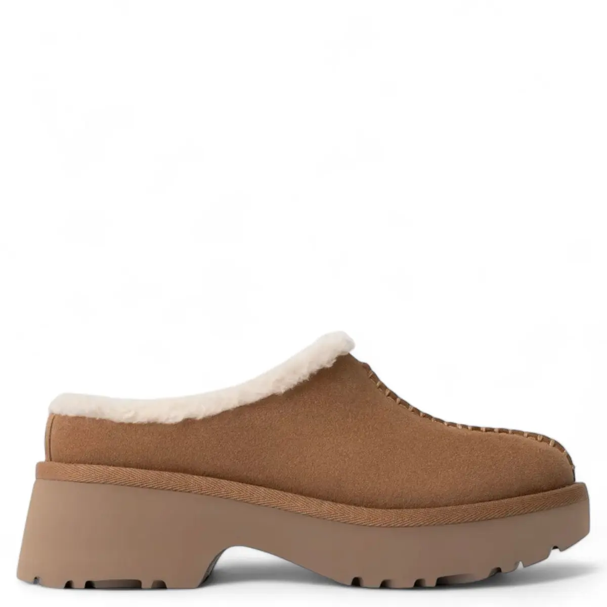 UGG New Heights Cozy Clog — Chestnut