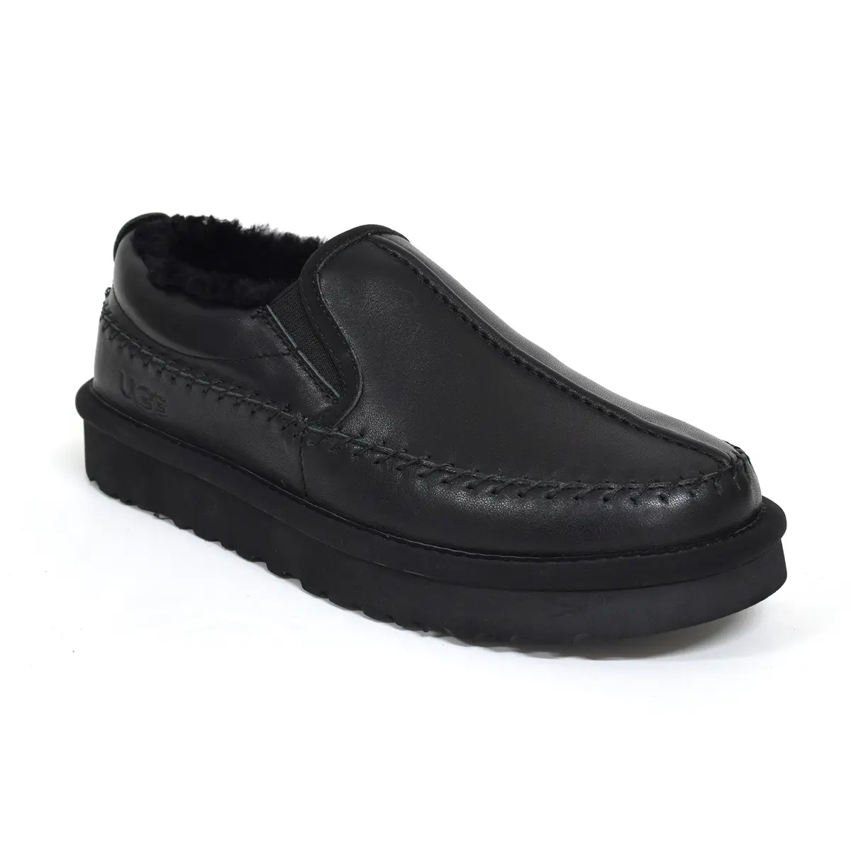 Stitch Slip Leather Leather Black — Leather Black, дополнительный вид
