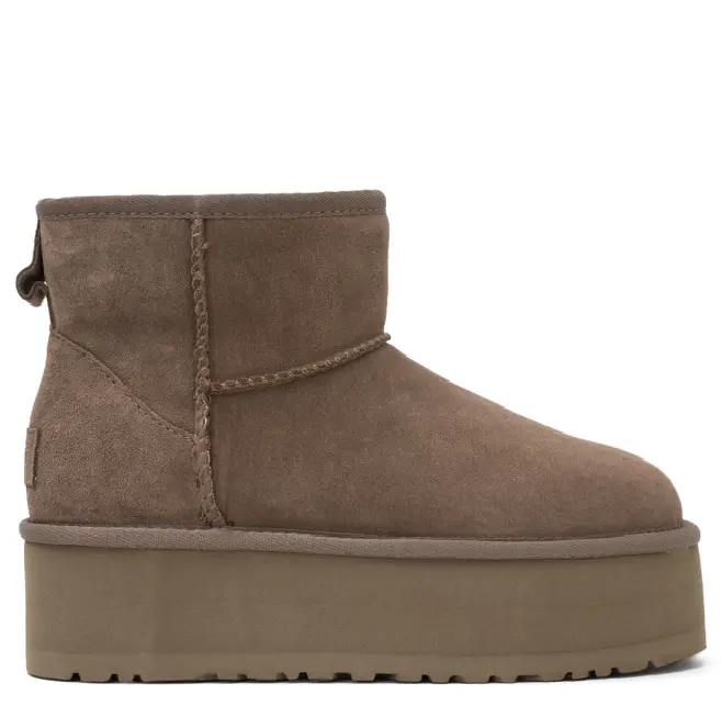 Mini Platform Boot Cappuccino — Cappuccino