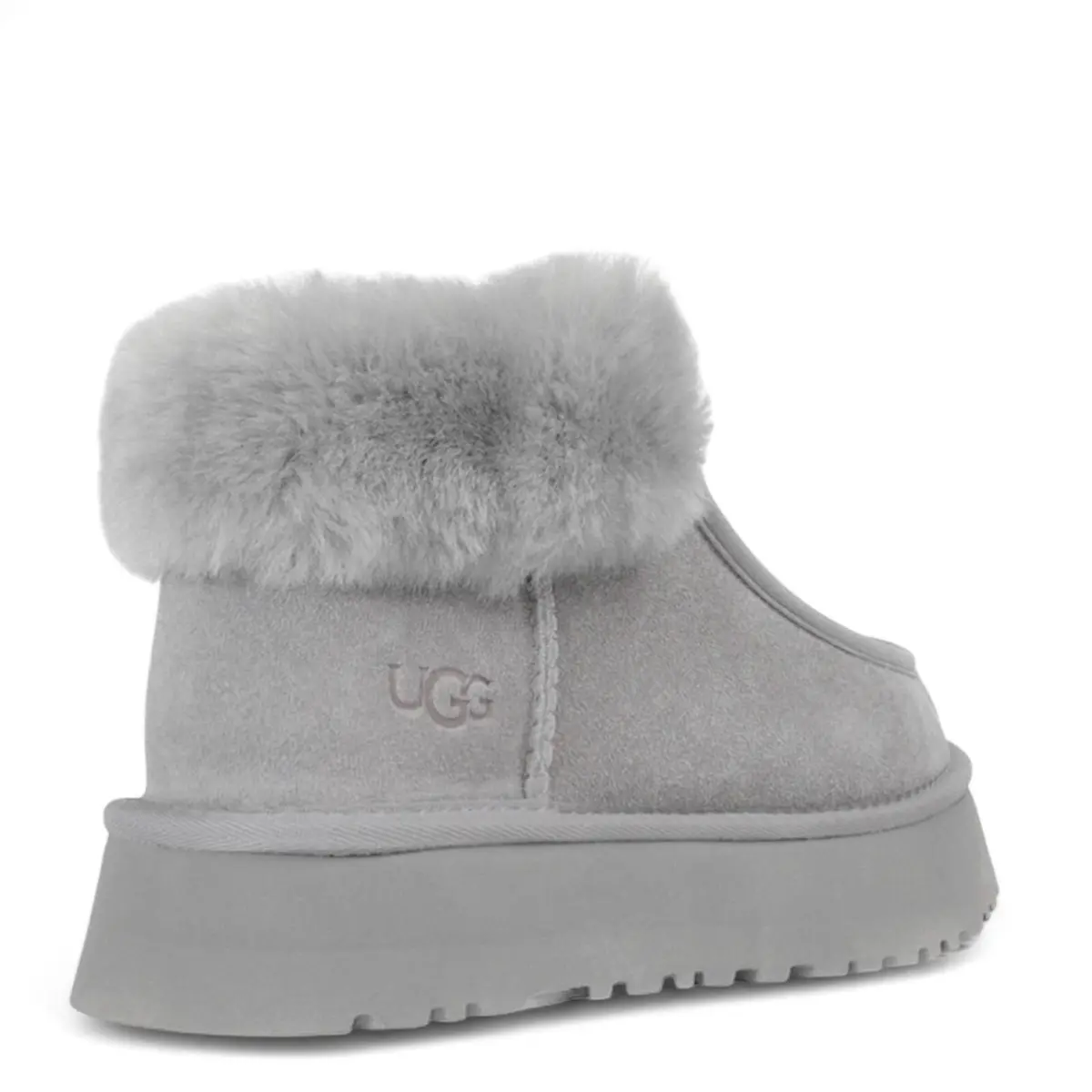 Funkette Platform Boots — Grey Violet
