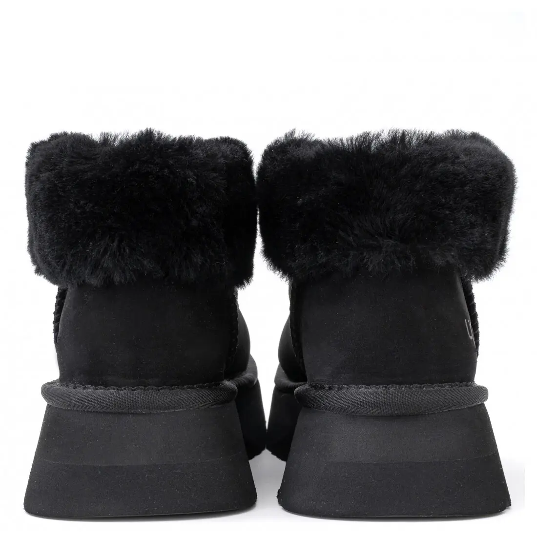 Funkette Platform Boots — Black