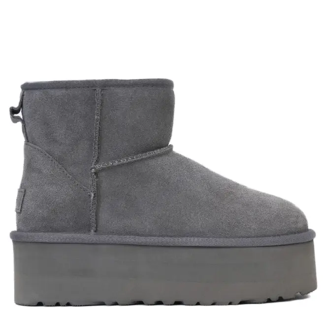 Mini Platform Boot Grey — Grey