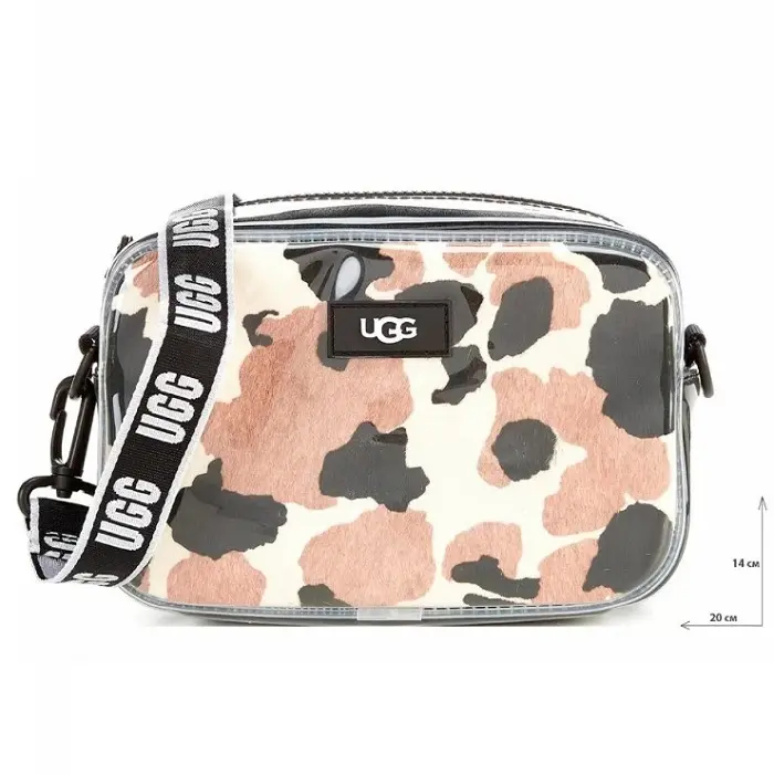 Сумка UGG Janey II Clear Сумка ugg janey ii clear - cow print — Сумка ugg janey ii clear - cow print