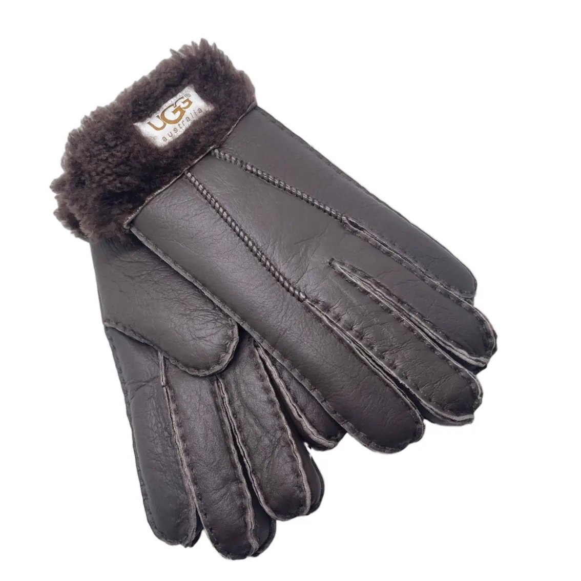 Женские перчатки UGG Glove Chocolate — Chocolate