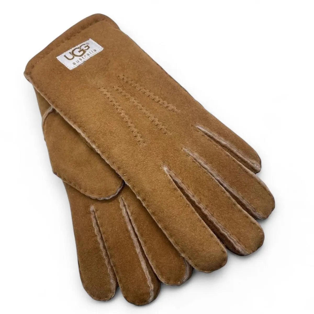 Женские перчатки UGG Glove Chestnut — Chestnut