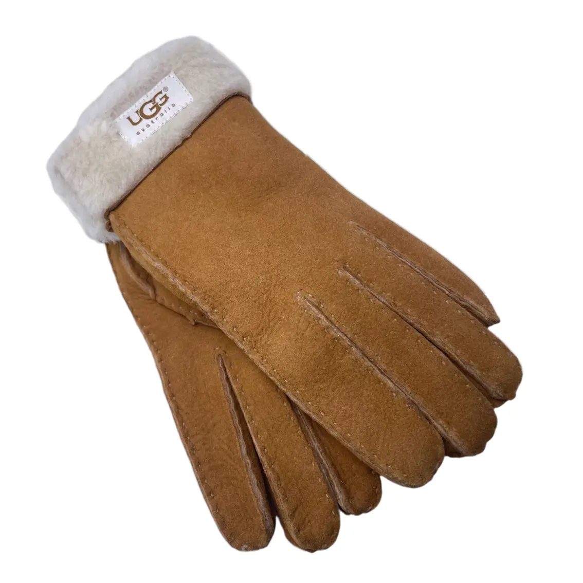 Женские перчатки UGG Glove Chestnut — Chestnut